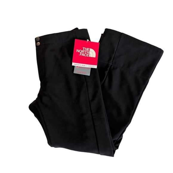 NWT The North Face Girls Youth Apex STH Snow Pants Youth-Large Black Pockets - Picture 2 of 16